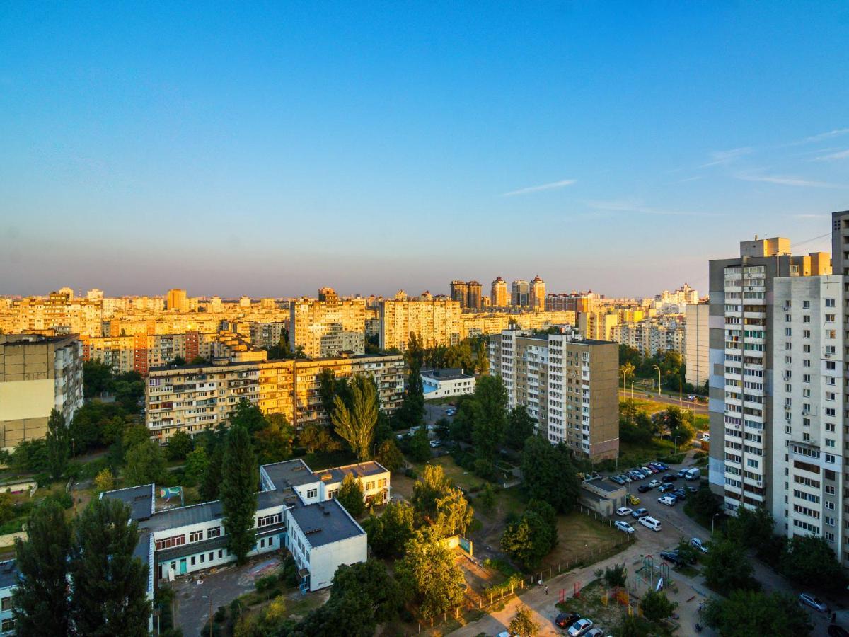 Kvartirkoff Na Bogatirskaya 6A, 17 Floor Kiev Dış mekan fotoğraf